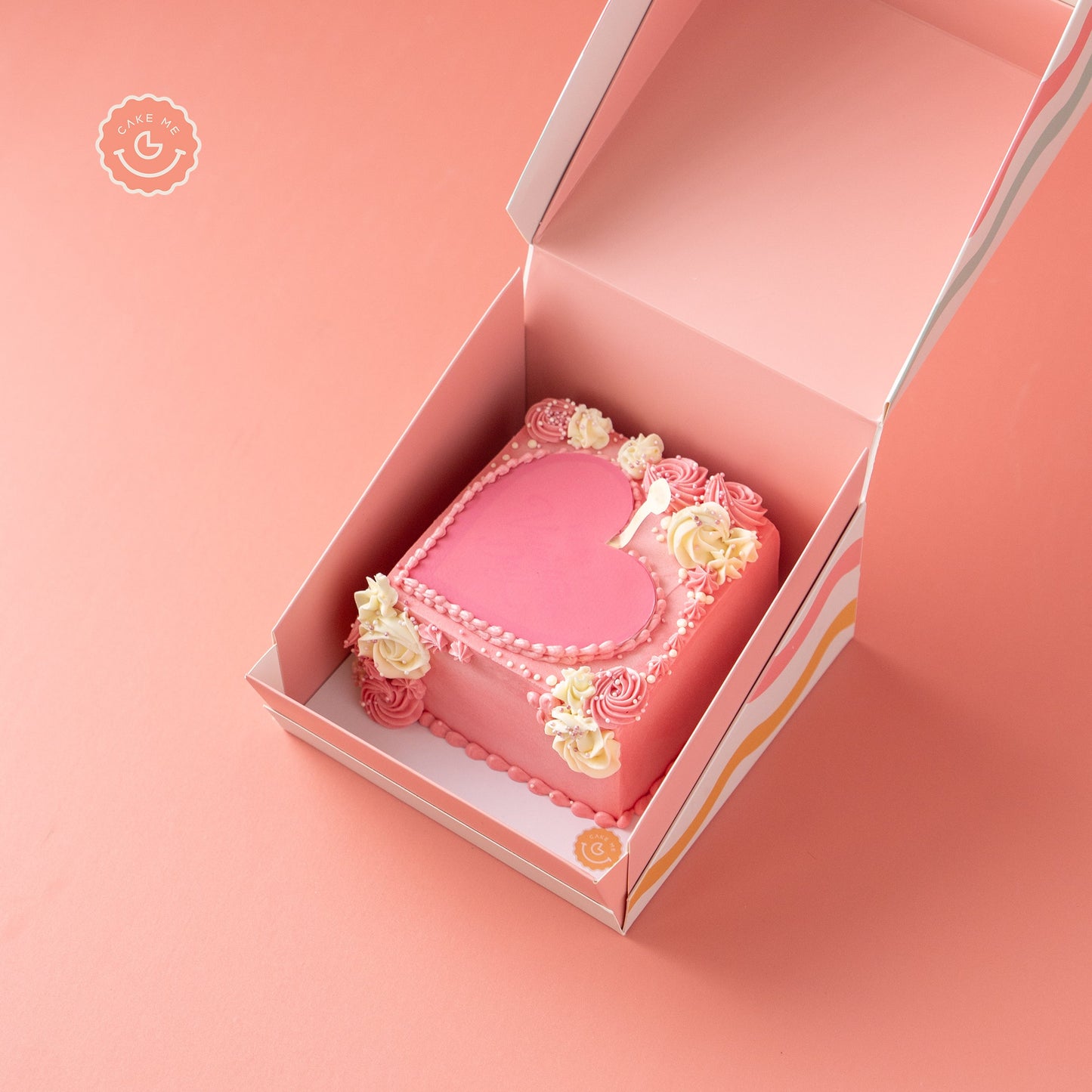 Valentine's Day Cake | Secret Message CAKE ME