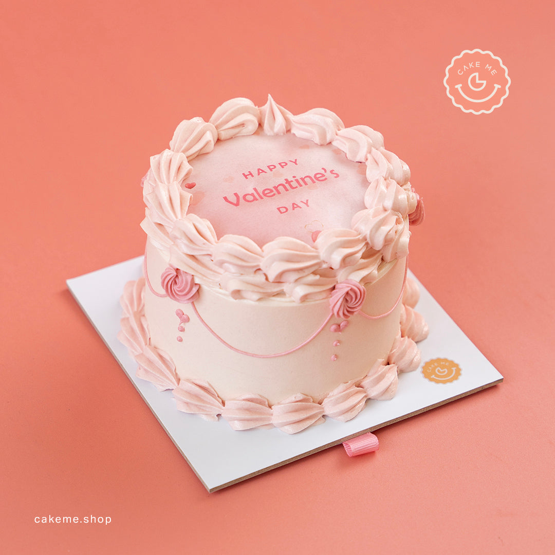 valentines day cake hidden message