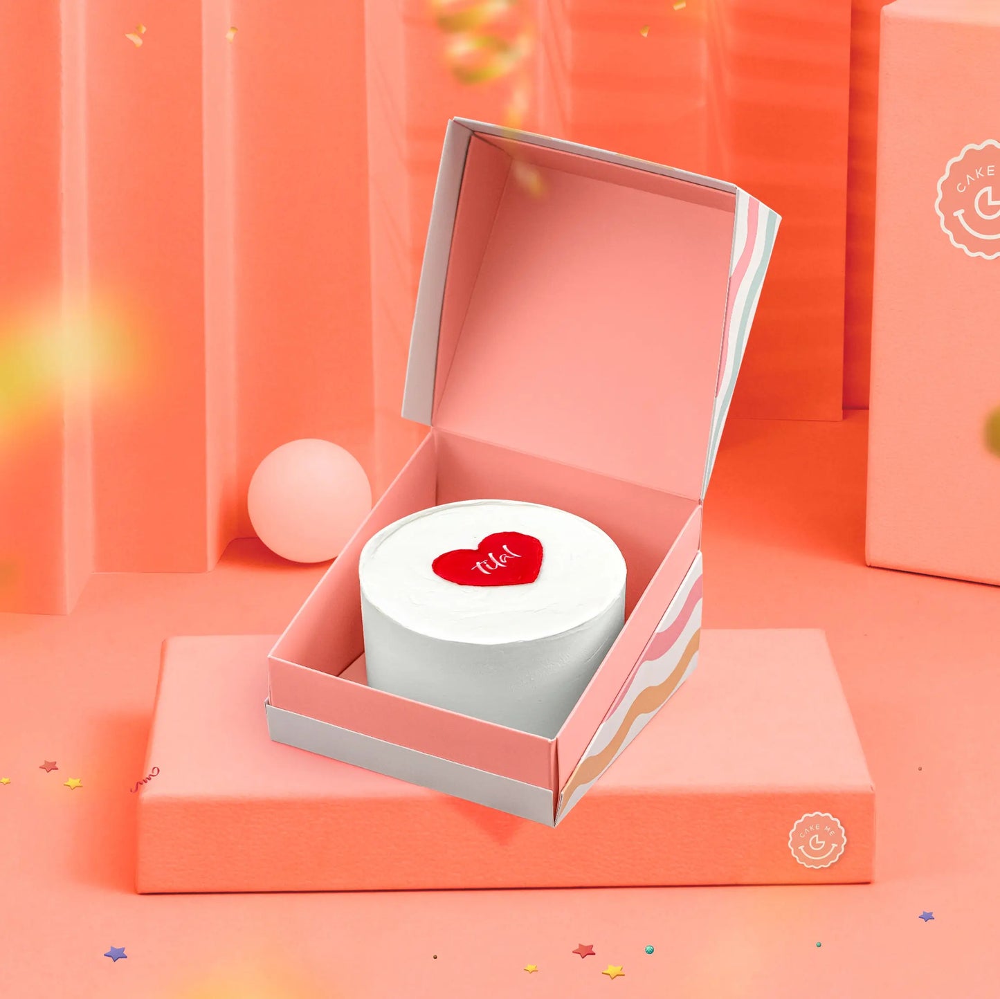 Heart - Anniversary Cake CAKE ME