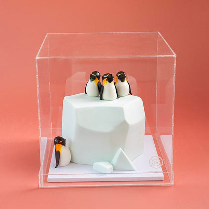 Customized Penguin Cake CAKE ME